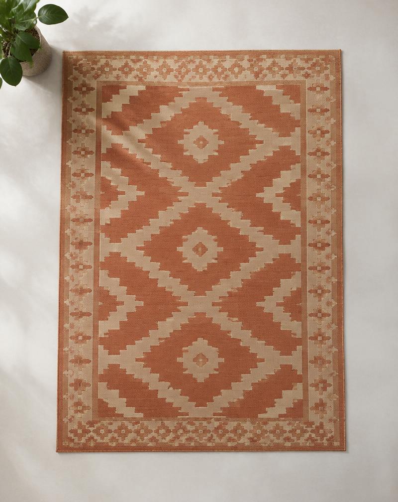 Terracotta Area Rug